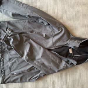 Men’s Gray Hooded Jacket